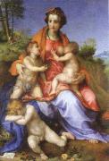 Andrea del Sarto charity oil on canvas